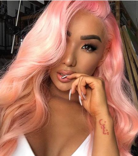 Nikita Dragun's wrist tattoo.